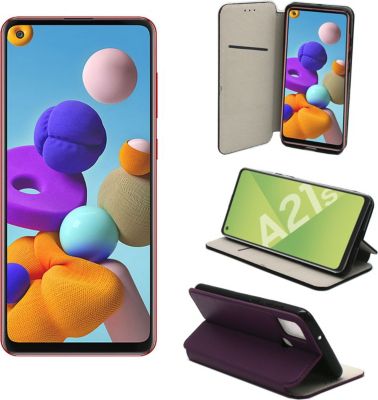 Housse XEPTIO Samsung Galaxy A21s Etui violet Housse XEPTIO Samsung Galaxy A21s Etui violet