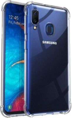 Coque SHOT CASE Coque Anti-Chocs SAMSUNG A20 TRANSPARENT