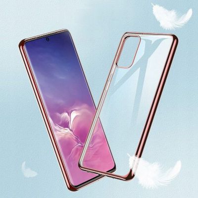 Coque SHOT CASE Chrome Silicone HUAWEI P40 Pro ROSE