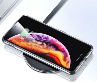 Coque SHOT CASE Chrome Silicone SAMSUNG A50 ARGENT