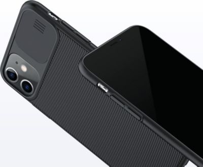 Coque SHOT CASE Coque Protection Cameras IPHONE 11 NOIR