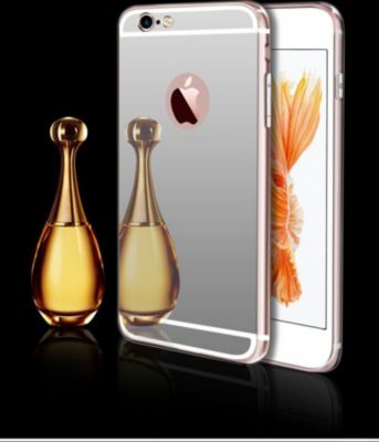 Coque SHOT CASE Coque Miroir IPHONE 7 Maquillage ARGENT