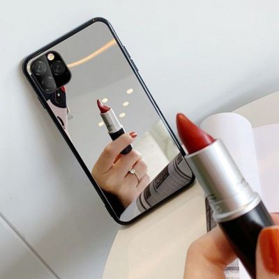 Coque SHOT CASE Coque Miroir IPHONE 11 Maquillage ARGENT