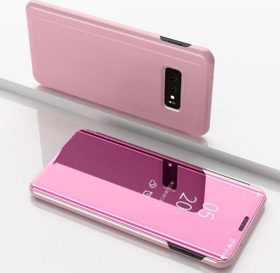Coque SHOT CASE Coque Clapet Miroir SAMSUNG S10 ROSE