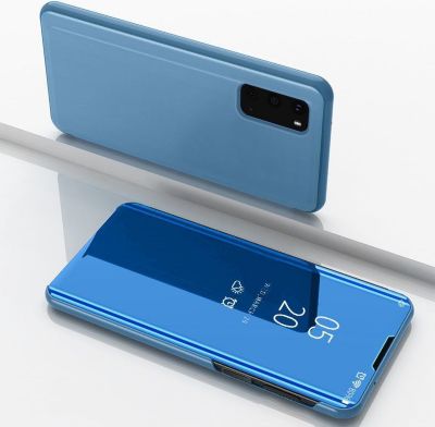 Coque SHOT CASE Coque Clapet Miroir SAMSUNG S20 BLEU