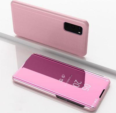 Coque SHOT CASE Coque Clapet Miroir SAMSUNG S20 ROSE