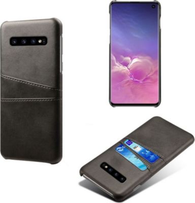 Coque SHOT CASE Coque Porte-cartes SAMSUNG S10 NOIR