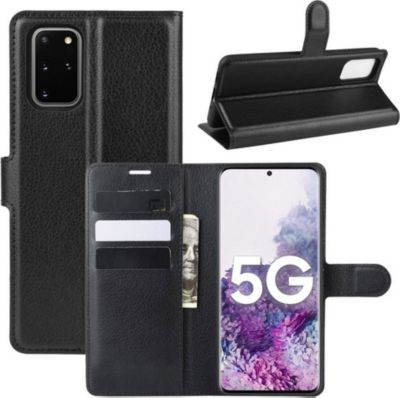 Coque SHOT CASE Coque Portefeuille SAMSUNG S20+ NOIR