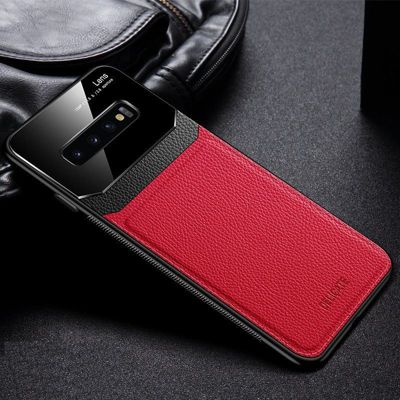 Coque SHOT CASE Coque SAMSUNG S10 Plexiglass ROUGE