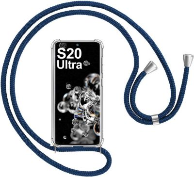Coque avec cordon SHOT CASE Coque Cordon SAMSUNG S20Ultra BLEU