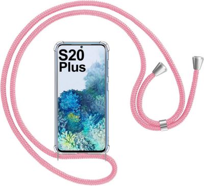 Coque avec cordon SHOT CASE Coque Cordon SAMSUNG S20+Silicone ROSE Coque avec cordon SHOT CASE Coque Cordon SAMSUNG S20+Silicone ROSE