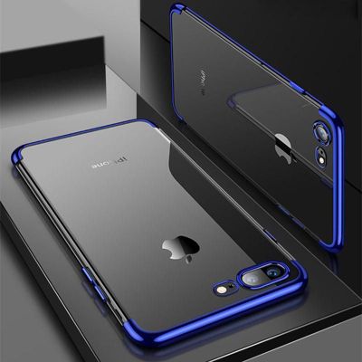 Coque SHOT CASE Coque Silicone Bord IPHONE 8 BLEU