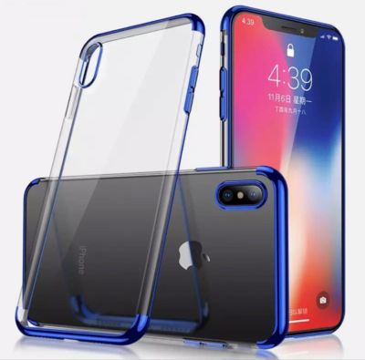 Coque SHOT CASE Coque Silicone Bord IPHONE X BLEU Coque SHOT CASE Coque Silicone Bord IPHONE X BLEU