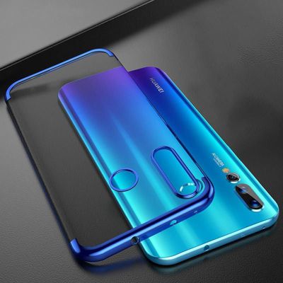 Coque SHOT CASE Coque Silicone Bord HUAWEI P30 Lite BLEU Coque SHOT CASE Coque Silicone Bord HUAWEI P30 Lite BLEU