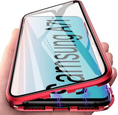 Coque intégrale SHOT CASE Coque Verre Trempe SAMSUNG A71 ROUGE Coque intégrale SHOT CASE Coque Verre Trempe SAMSUNG A71 ROUGE
