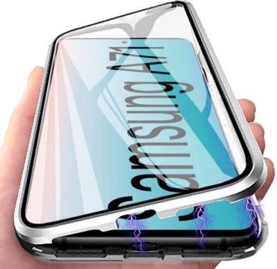 Coque intégrale SHOT CASE Coque Verre Trempe SAMSUNG A71 BLANC