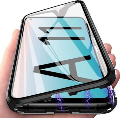 Coque intégrale SHOT CASE Coque Verre Trempe SAMSUNG A11 NOIR