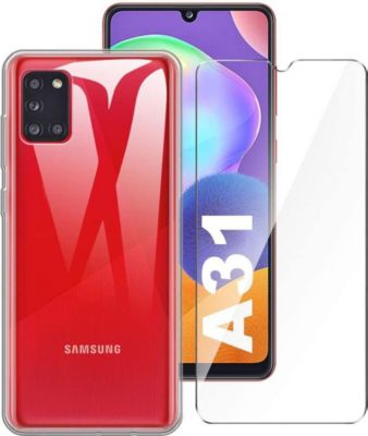 Protège écran XEPTIO Samsung Galaxy A31 gel tpu et vitre