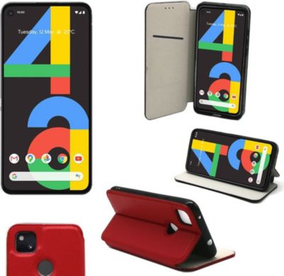 Housse XEPTIO Google Pixel 4A 4G housse rouge