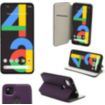 Housse XEPTIO Google Pixel 4A 4G portefeuille violet