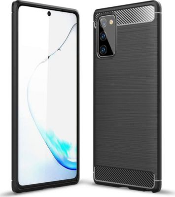 Coque XEPTIO Samsung Galaxy S20 FE carbone noir