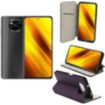 Housse XEPTIO Xiaomi Poco X3 NFC Etui violet