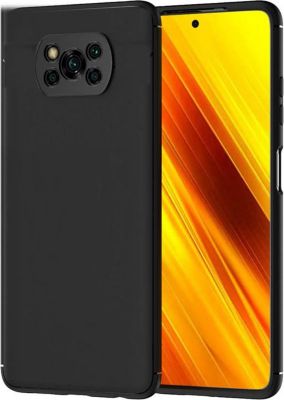 Coque XEPTIO Xiaomi Poco X3 NFC tpu noir Coque XEPTIO Xiaomi Poco X3 NFC tpu noir