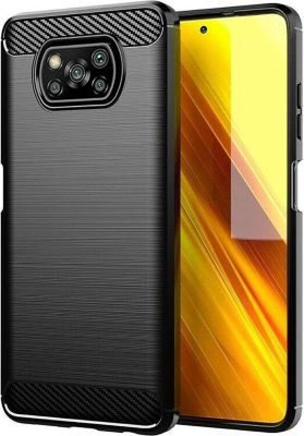 Coque XEPTIO Xiaomi Poco X3  carbone noir