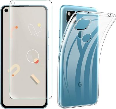 Protège écran XEPTIO Google Pixel 4A 4G gel tpu et vitre Protège écran XEPTIO Google Pixel 4A 4G gel tpu et vitre