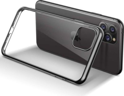Pack SHOT CASE Pack IPHONE 12 Coque Chrome + Film NOIR