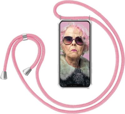 Coque avec cordon SHOT CASE Coque Cordon IPHONE 12 ROSE