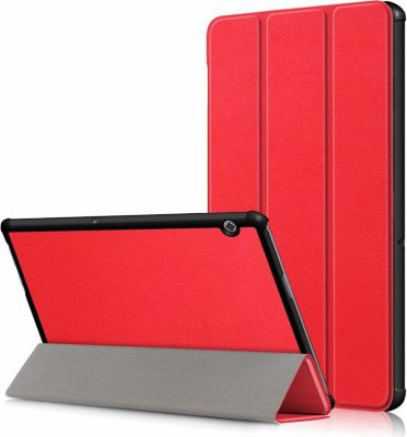 Housse XEPTIO Huawei Mediapad T5 10 pouces rouge Housse XEPTIO Huawei Mediapad T5 10 pouces rouge