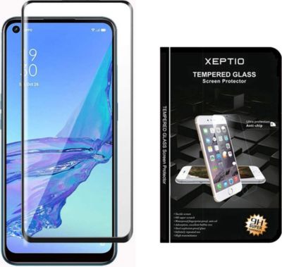 Protège écran XEPTIO Oppo A53S vitre noir Protège écran XEPTIO Oppo A53S vitre noir