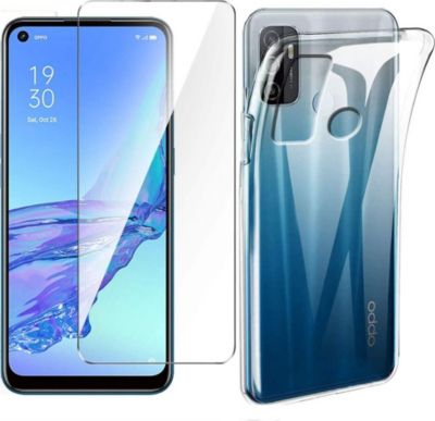 Protège écran XEPTIO Oppo A53 gel tpu et vitre Protège écran XEPTIO Oppo A53 gel tpu et vitre