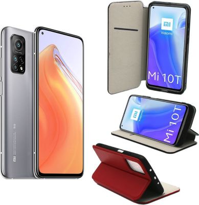 Housse XEPTIO Xiaomi Mi 10T 5G Etui rouge