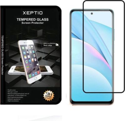 Protège écran XEPTIO Xiaomi Mi 10T LITE 5G vitre noir