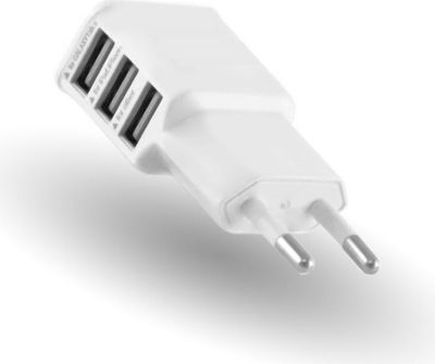 Grossiste Générique - Adaptateur Secteur USB Universel - 2A - Blanc