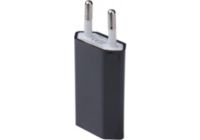 Câble alimentation SHOT CASE USB Prise Murale IPHONE 1 Port (NOIR)