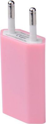 Câble alimentation SHOT CASE USB Prise Murale IPHONE 1 Port (ROSE P)