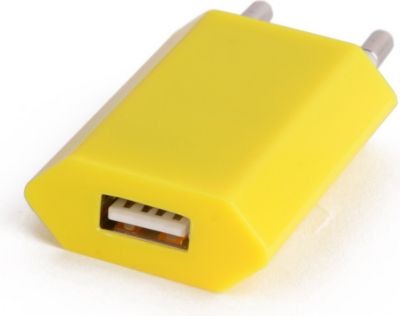 Câble alimentation SHOT CASE USB Prise Murale 1 Port (JAUNE) Câble alimentation SHOT CASE USB Prise Murale 1 Port (JAUNE)