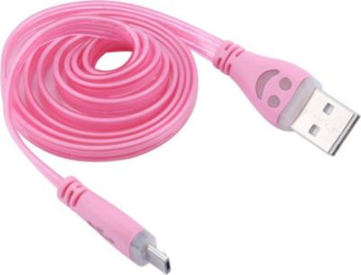 SHOT CASE Smiley LED Lumiere USB (ROSE P)