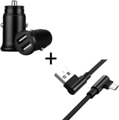 Chargeur Allume-cigare 75W USB-C Rapide - 45W USB-C + 30W USB-A, Affichage Tension, Compatible IPhone, Android, MacBook, Voitures 12V/24V