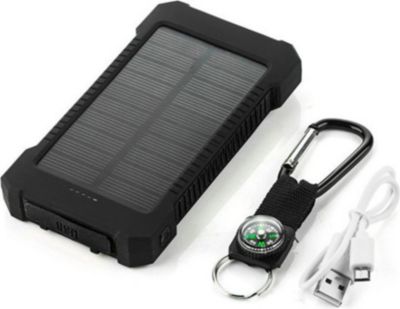 Chargeur solaire SHOT CASE Batterie Externe IPHONE 4000mAh 2 Ports