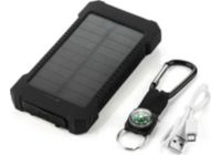 Chargeur solaire SHOT CASE Batterie Externe IPHONE 4000mAh 2 Ports