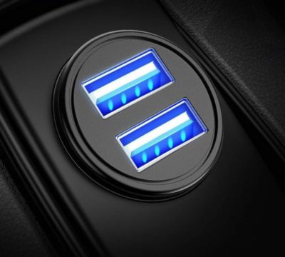 Multiprise allume-cigare SHOT CASE Mini Metal Allume Cigare Un (NOIR)