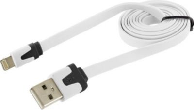 SHOT CASE Noodle 1m IPHONE USB (BLANC)