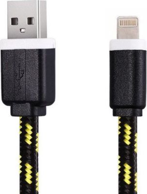  SHOT CASE Tresse 1m IPHONE USB Lacet Fil (NOIR) SHOT CASE Tresse 1m IPHONE USB Lacet Fil (NOIR)