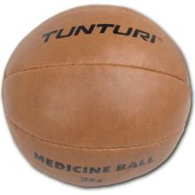 SHOT CASE TUNTURI Medicine Ball - Cuir - 2kg
