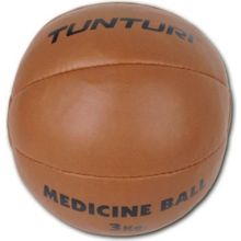 SHOT CASE TUNTURI Medicine Ball - Cuir - 3kg