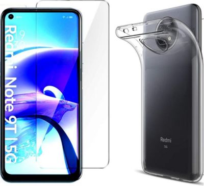 Protège écran XEPTIO Xiaomi Redmi Note 9T 5G gel tpu et vitre